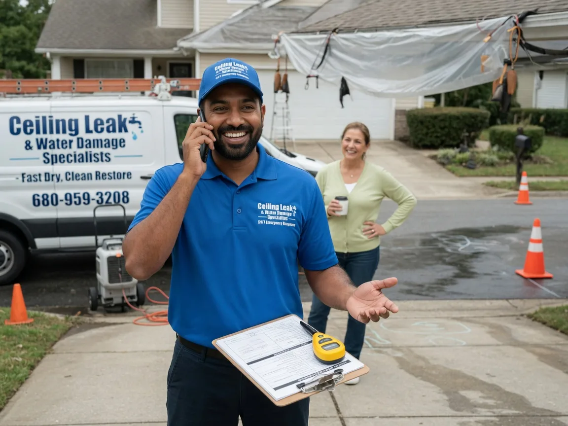 Ceiling Leak Cleanup Clayville, RI FAQs